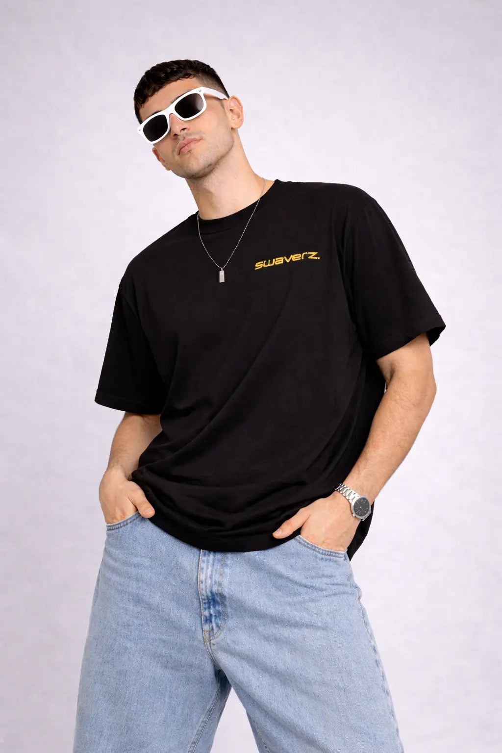 Tiger Black Oversize T-shirt