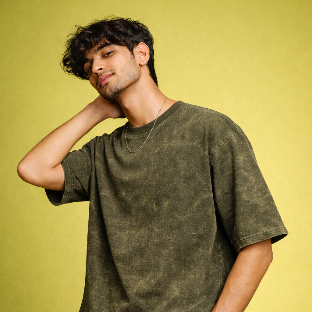 Grainy Green T-shirt