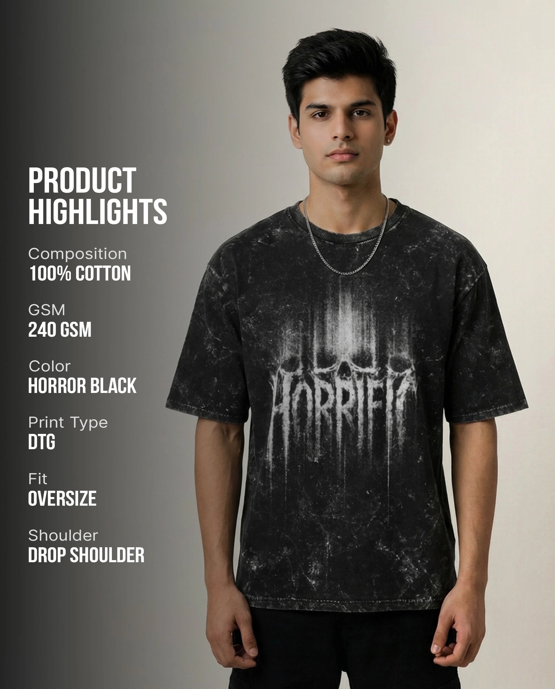 Horrific Skull T-shirt