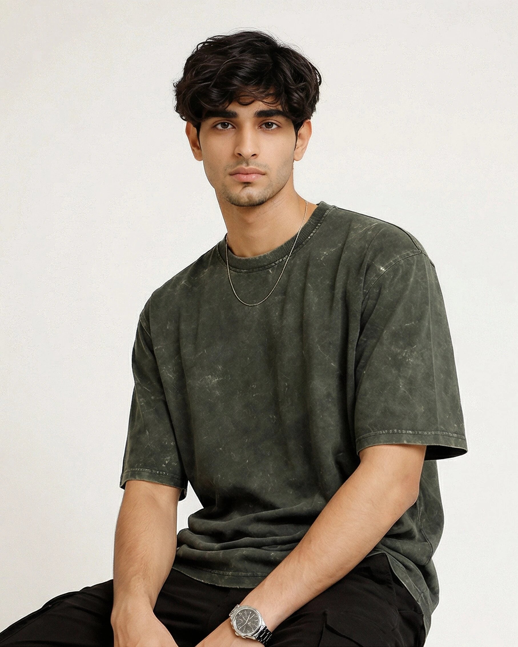 Grainy Green T-shirt