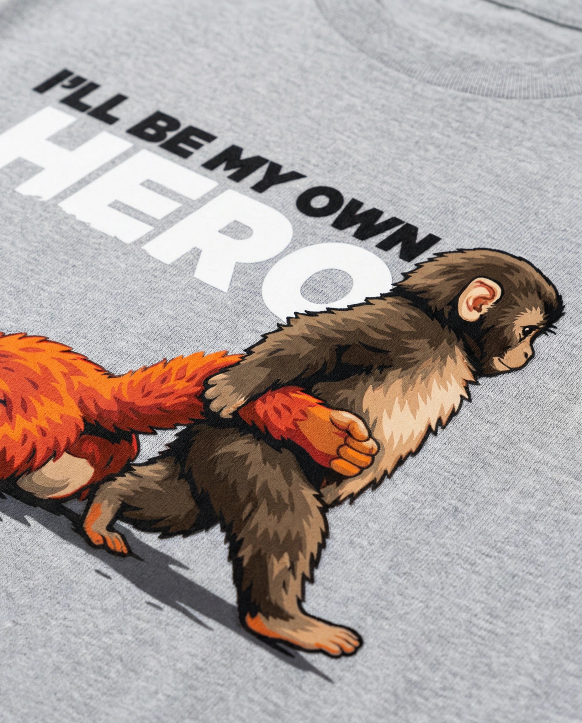 Punch Family Grey T-Shirt