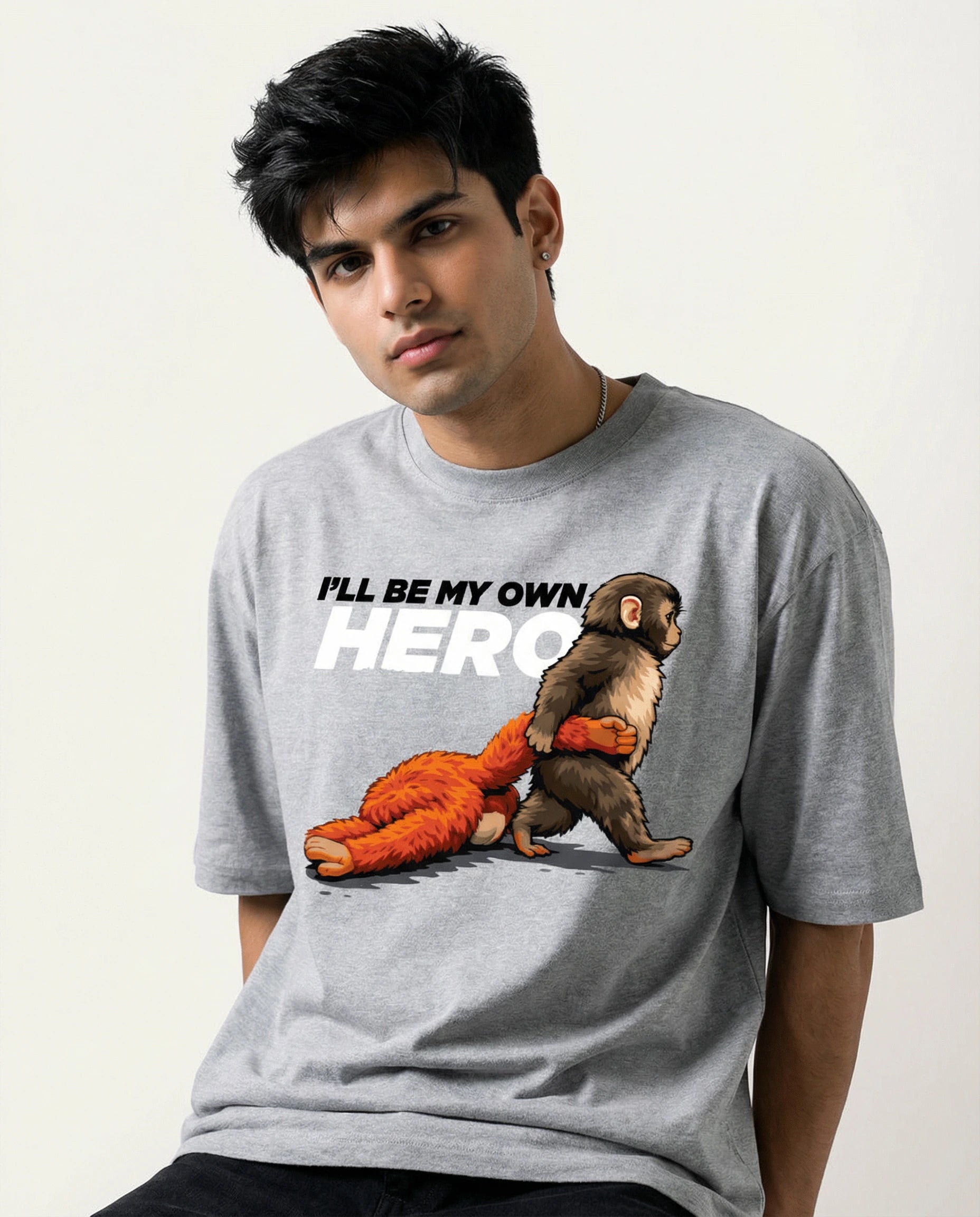 Punch Family Grey T-Shirt