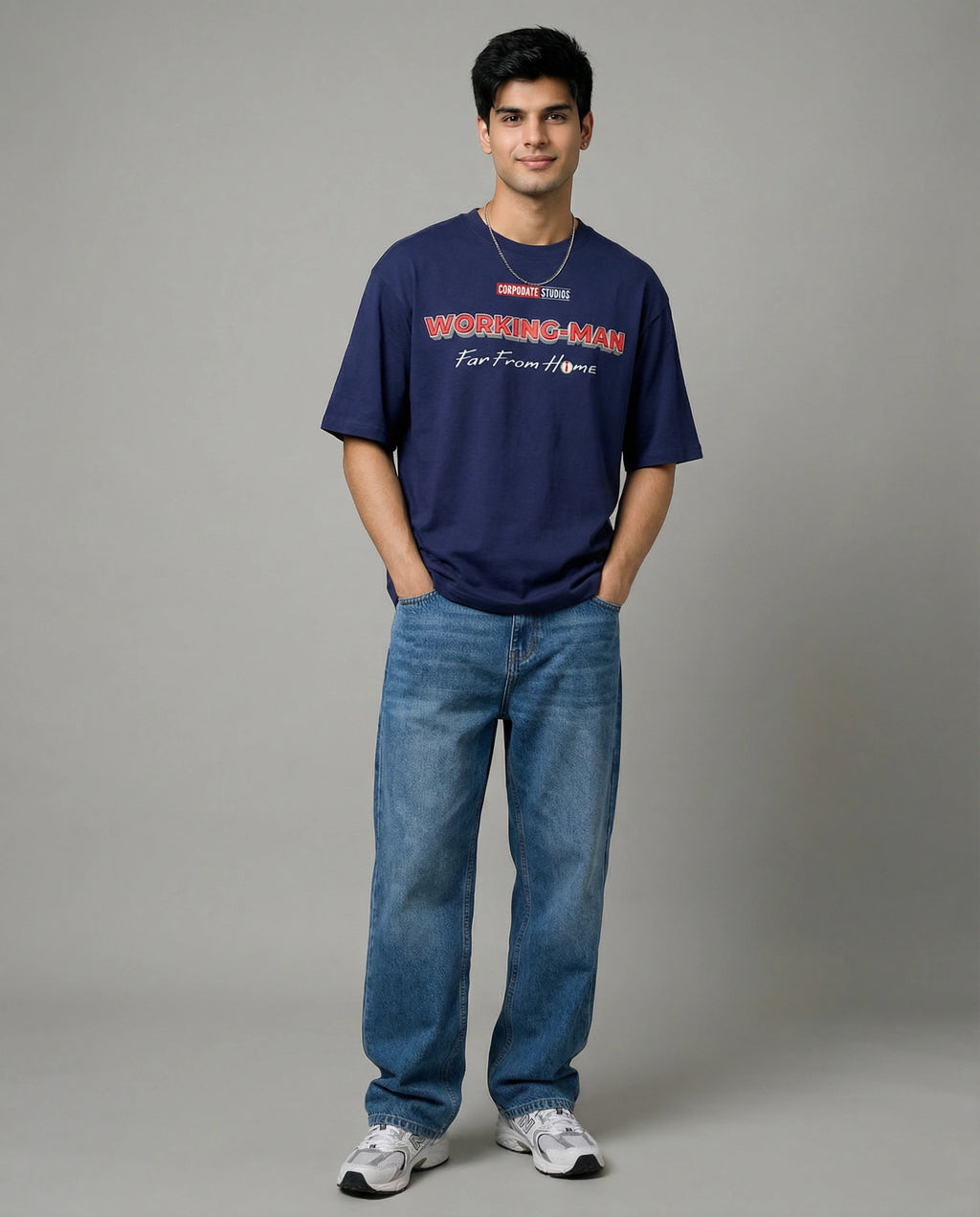 Working Man Royal Blue T-Shirt