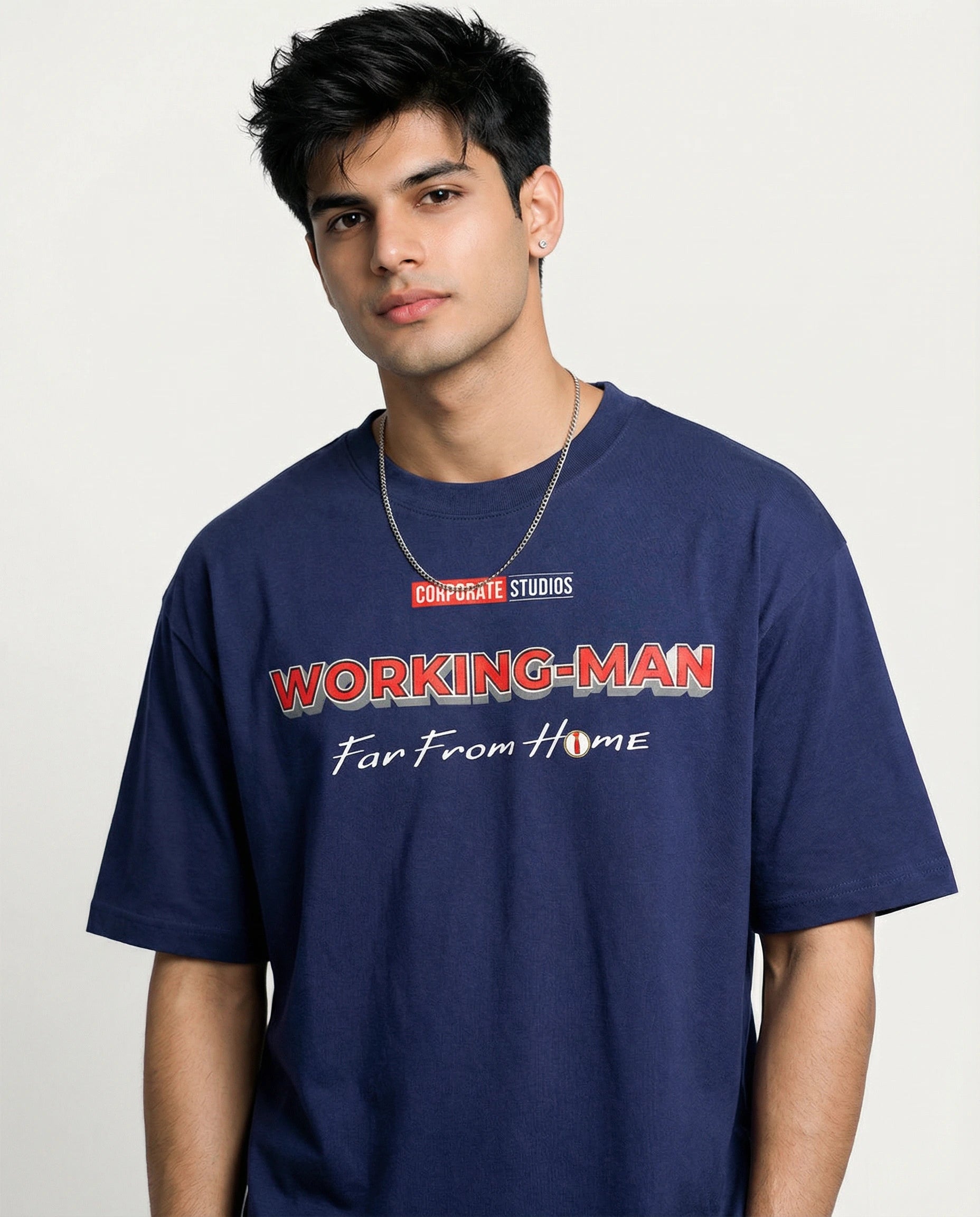 Working Man Royal Blue T-Shirt