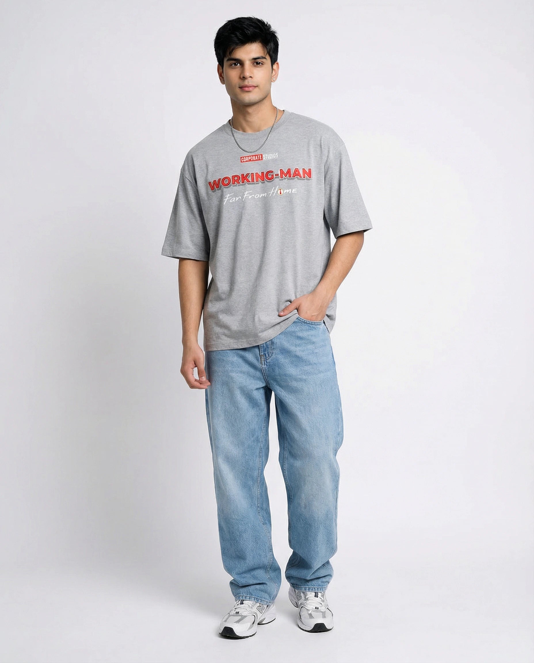 Working Man Melange T-Shirt